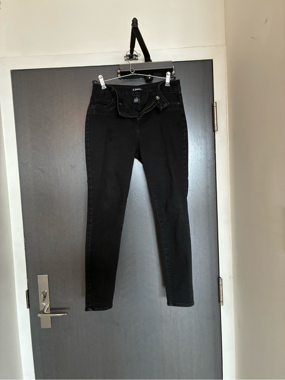d. jeans Black Skinny Women's Jeans